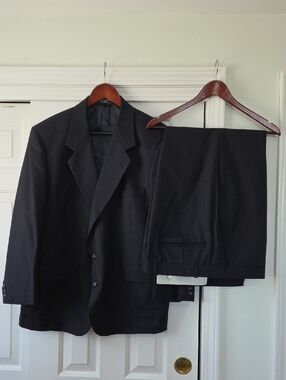 Jeffrey Banks Two Piece Wool Suit 44 Short
